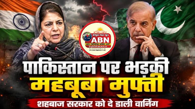 पाकिस्तान पर भड़की महबूबा मुफ्ती, शहबाज सरकार को दे डाली वार्निंग, जानें क्या है पूरा मामला